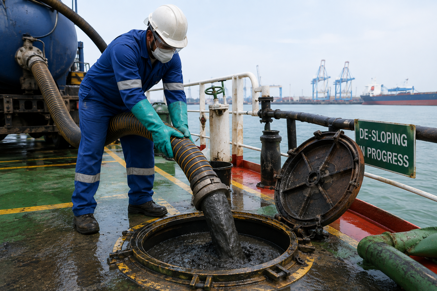 Sludge and slop disposal